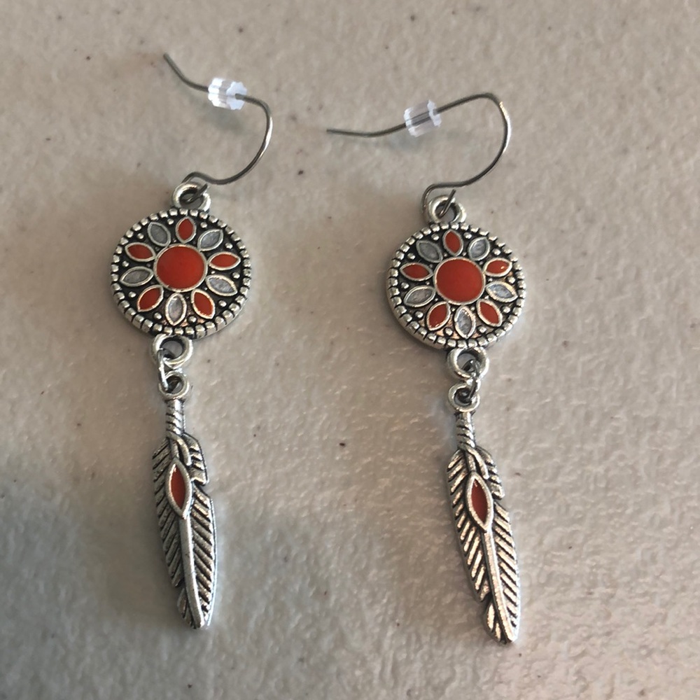 NWT boldfunfearless earrings boho chic